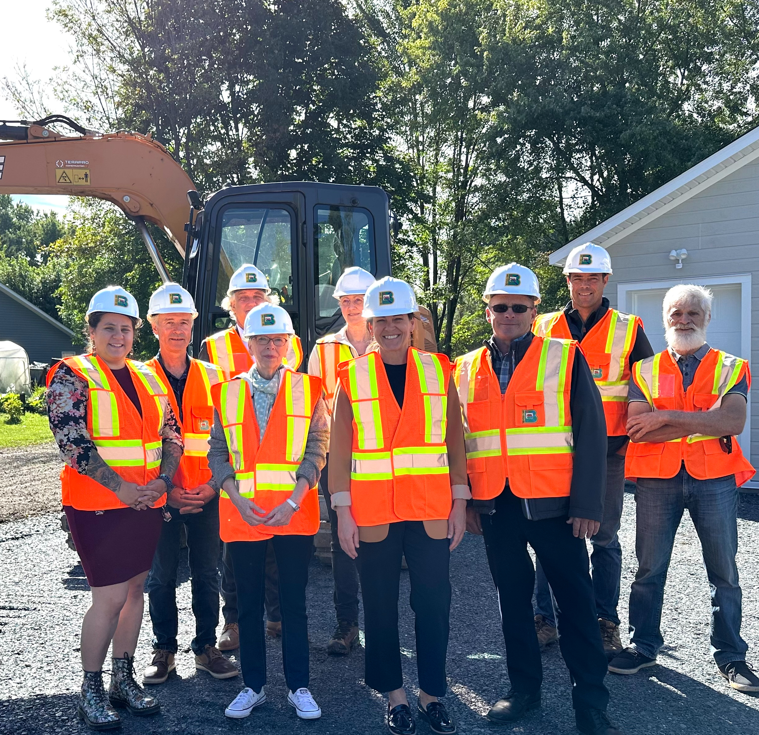 La députée de Brome-Missisquoi, Isabelle Charest, annonce une aide de plus de 1,4M$ pour des travaux d'infrastructures d'eau à Brigham